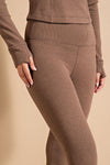 Rib Brushed Hi Waist Full Yoga Pants - KOKOTETE