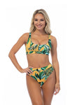 RIBBED ELASTIC BAND BIKINI SET - KOKOTETE