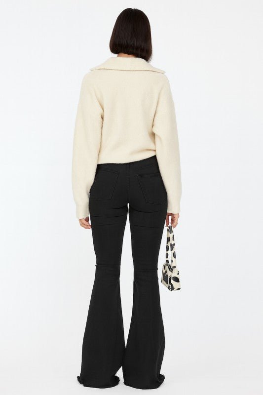 Rodeo Bell Bottom Jean Brown Cow Hide - KOKOTETE