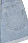 Roll up denim shorts - KOKOTETE