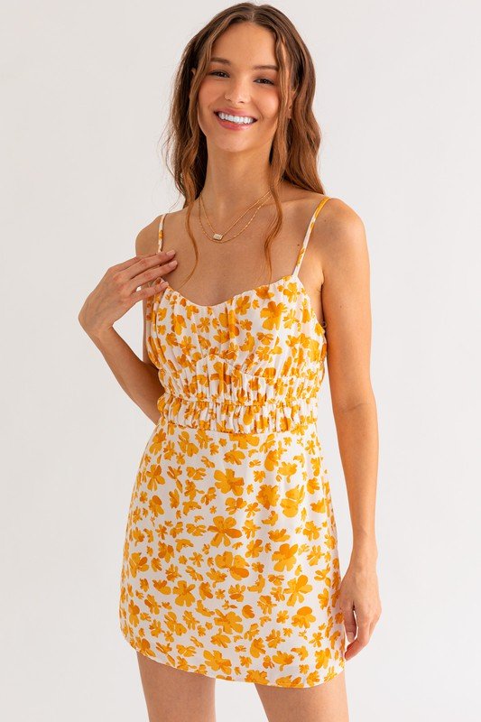 Ruched Mini Dress - KOKOTETE