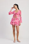 RUFFLE MINI SKIRT - KOKOTETE