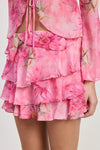 RUFFLE MINI SKIRT - KOKOTETE