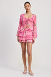 RUFFLE MINI SKIRT - KOKOTETE