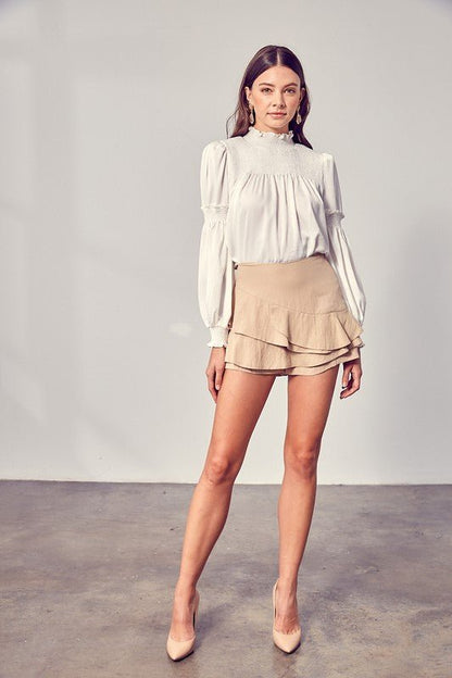 Ruffle Skort - KOKOTETE