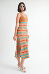 SCOOP NECK CROCHET MAXI DRESS - KOKOTETE