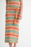 SCOOP NECK CROCHET MAXI DRESS - KOKOTETE