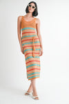 SCOOP NECK CROCHET MAXI DRESS - KOKOTETE