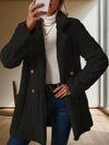 Sherpa long button front coat - KOKOTETE