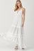 Shirred Folded Detail Maxi Dress - KOKOTETE