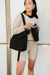 Skylar Nylon Side - Cinch Travel Carry On Gym Tote - KOKOTETE