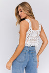 Sleeveless Crochet Top - KOKOTETE
