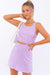 Sleeveless Cut Out Mini Dress - KOKOTETE
