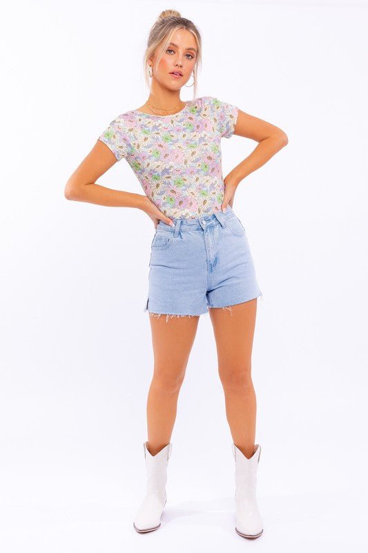 Sleeveless Open Back Bodysuit - KOKOTETE