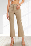 Soft Washed Stretchy High Rise Pants - KOKOTETE