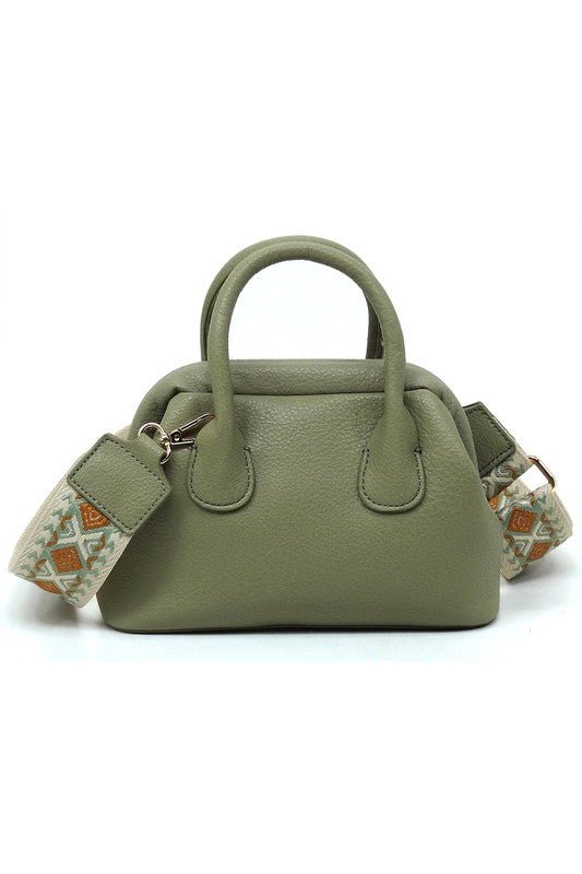 Spring Frame Doctors Satchel Crossbody Bag - KOKOTETE