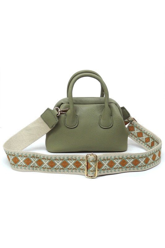 Spring Frame Doctors Satchel Crossbody Bag - KOKOTETE