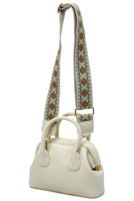 Spring Frame Doctors Satchel Crossbody Bag - KOKOTETE