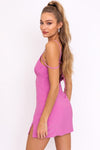 Strap Detail Mini Dress - KOKOTETE