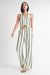 STRIPED STRAIGHT LEG PANTS - KOKOTETE