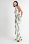 STRIPED STRAIGHT LEG PANTS - KOKOTETE