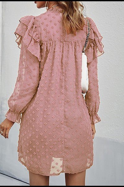 Swiss dot mesh dress - KOKOTETE