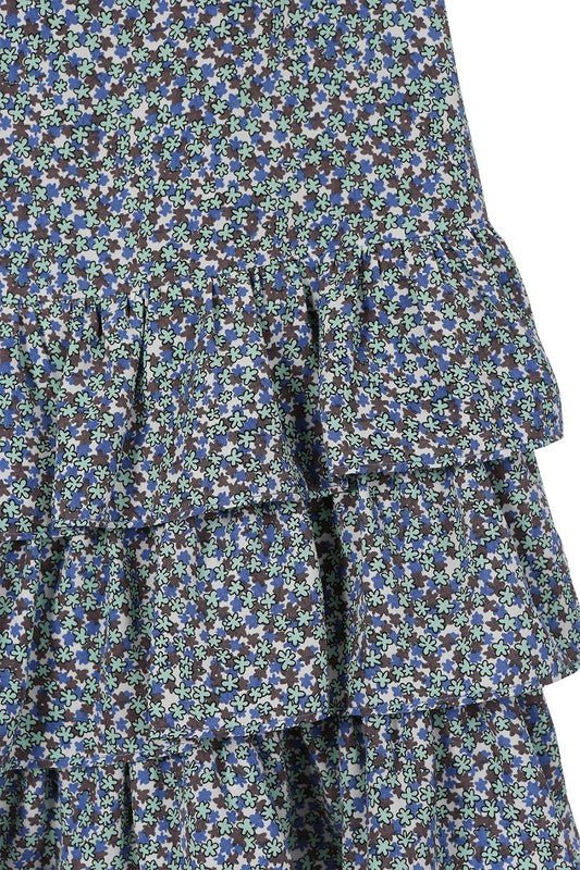 Tierd floral skirt - bottom - KOKOTETE