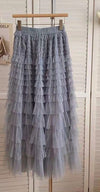 Tiered midi skirt - KOKOTETE