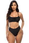 TWO - PIECE HIGH WASITED - KOKOTETE