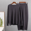Two piece knit skirt set - KOKOTETE