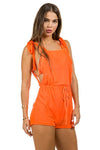 two piece swimsuit with jumpsuit coverup - KOKOTETE