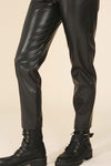 Vegan leather pants - KOKOTETE