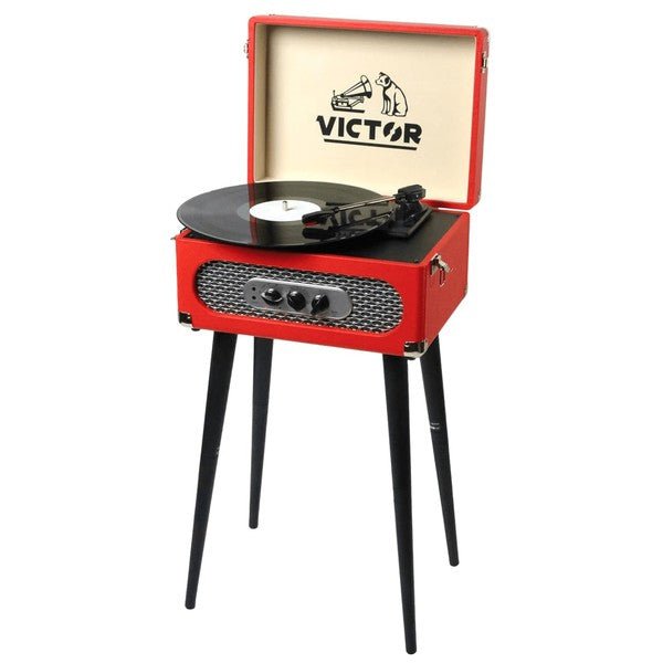 Victor Andover 5 - in - 1 Music Center with Chair Legs - KOKOTETE
