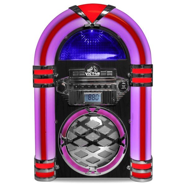 Victor Wilshire Bluetooth Jukebox w LED Lights - KOKOTETE
