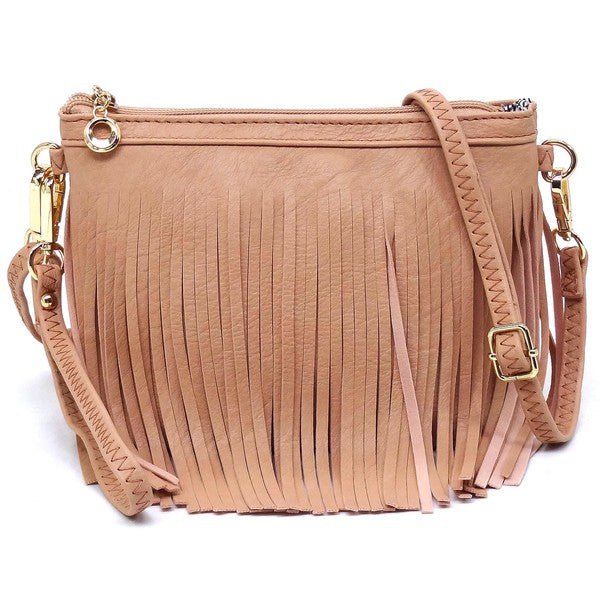 Western Fringe Clutch Cross Body Bag - KOKOTETE