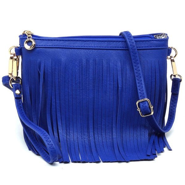 Western Fringe Clutch Cross Body Bag - KOKOTETE