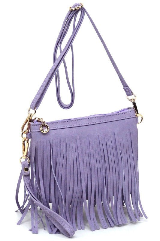 Western Fringe Clutch Cross Body Bag - KOKOTETE