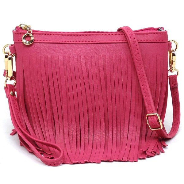 Western Fringe Clutch Cross Body Bag - KOKOTETE