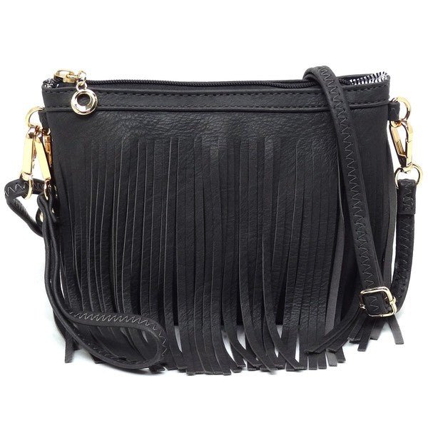 Western Fringe Clutch Cross Body Bag - KOKOTETE