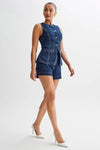 WOMEN FASHION DENIM TWO PIECE SET - KOKOTETE