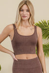 Women's Ultra - Comfort Ribbed Sports Bra - KOKOTETE