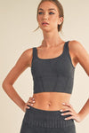 Women's Ultra - Comfort Ribbed Sports Bra - KOKOTETE